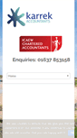 Mobile Screenshot of karrekaccountants.com